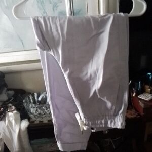 Bershka Light Purple Drawstring Pants